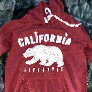 Red California Hoodie